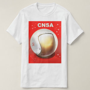 CNSA China space art. T-Shirt