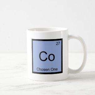 Co - Chosen One Funny Chemistry Element Symbol Tee Coffee Mug