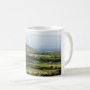 Co. Clare Ireland, landscape in Kilfenora Coffee Mug