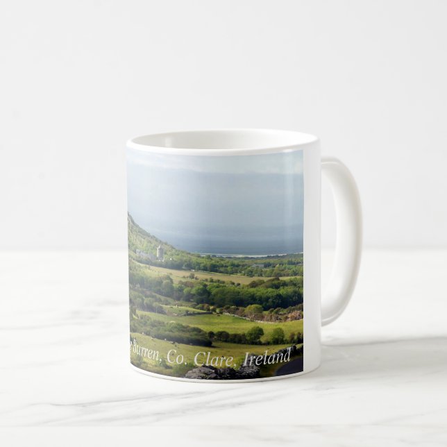 Co. Clare Ireland, landscape in Kilfenora Coffee Mug (Front Right)