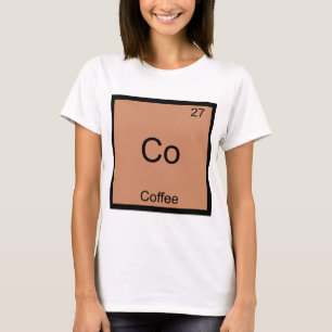 Co - Coffee Chemistry Element Symbol Funny T-Shirt