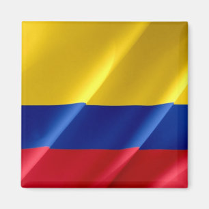 CO - Colombia - Flag Waving Magnet