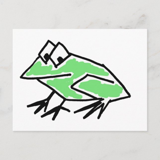 CO- Funky Frog Postcard (Front)