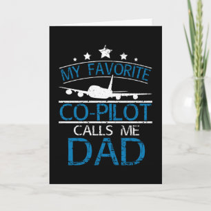 Co-Pilot Dad Card