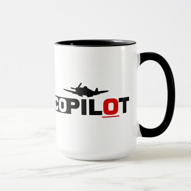 Co-Pilot: Overnight Flight Mug (Right)