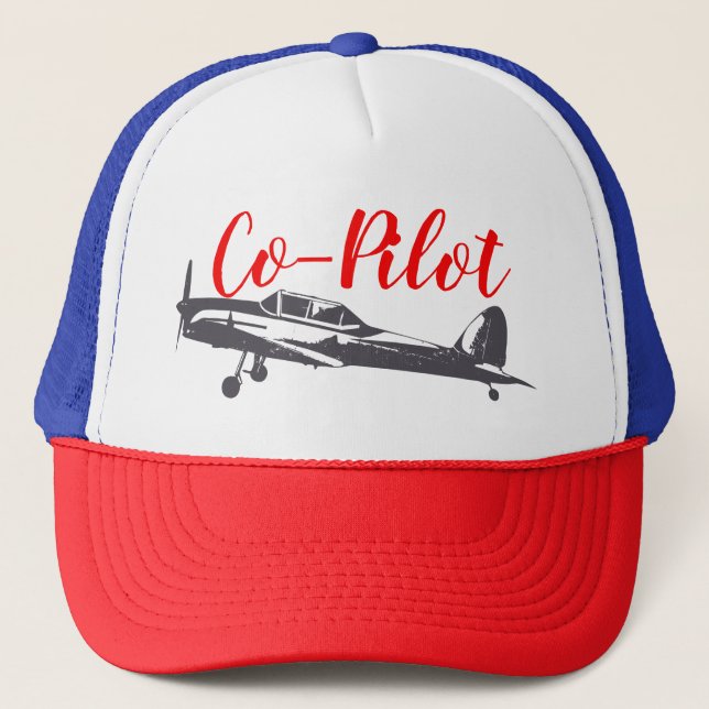 Co-Pilot Trucker Hat (Front)