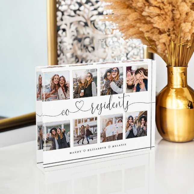 Co-residents Script Gift For Friends Photo Collage (Co-residents Script Gift For Friends Photo Collage)