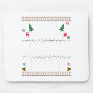 Co-workers Are Like Christmas Lights They Hang Tog Mouse Mat