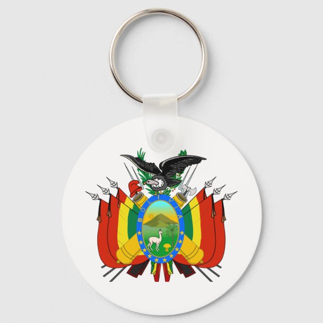 COA Bolivia Key Ring (Front)