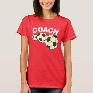 Coach 3 Soccer Balls T-Shirt