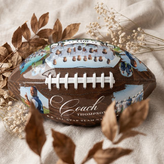 Coach Appreciation Collage Football Photo Woograin American Football