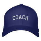 Coach Basic Adjustable Embroidered  Cap Black