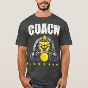 Coach Bodybuilding Weightlifting Workout Premium T-Shirt