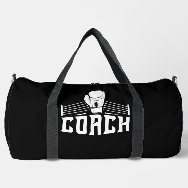 Coach Boxing Ring Glove Duffle Bag (Front)
