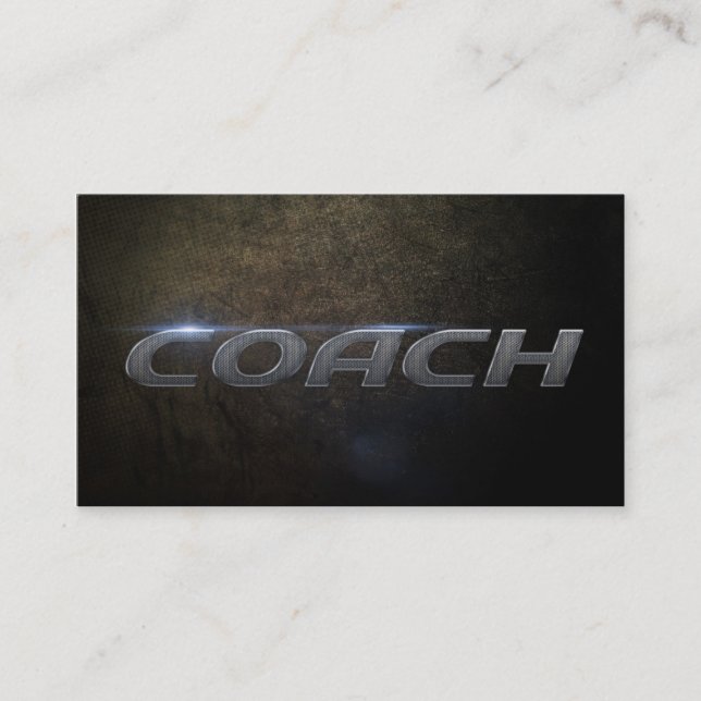 Coach Business Card (Front)