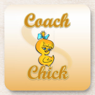 Coach Chick Coaster