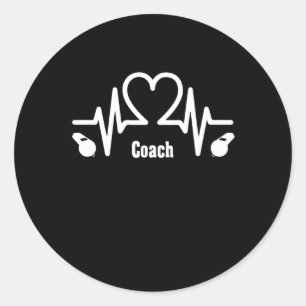 Coach Classic Round Sticker