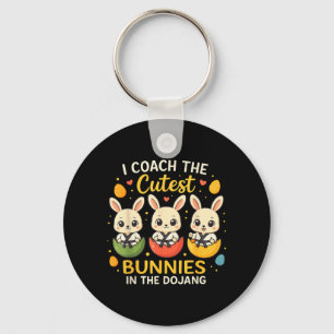 Coach Cutest Bunnies Easter Martial Arts Dojang Key Ring