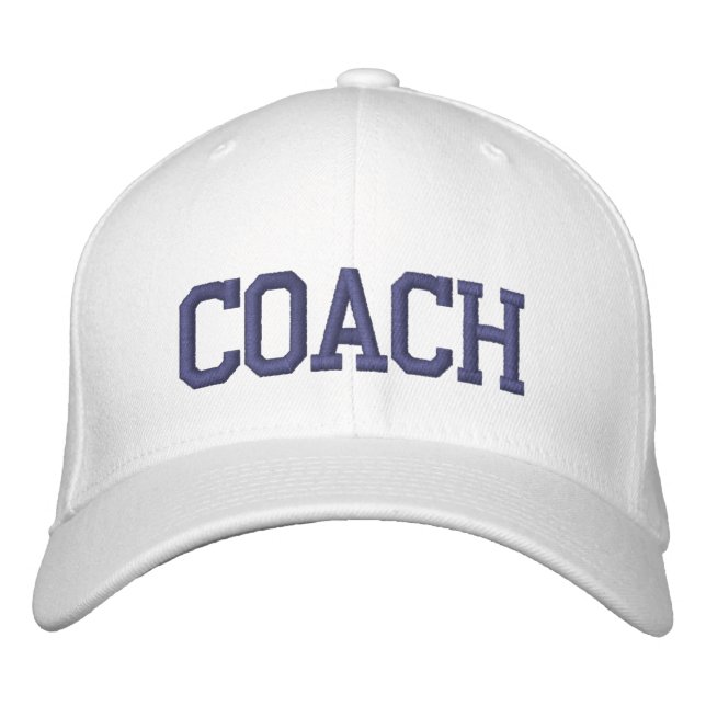 COACH EMBROIDERED HAT (Front)