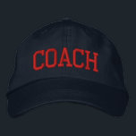 COACH EMBROIDERED HAT<br><div class="desc">Coach Hat</div>