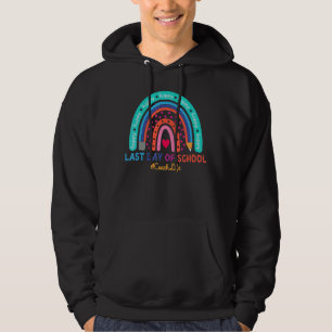 Coach Happy Last Day School Rainbow  1 Hoodie