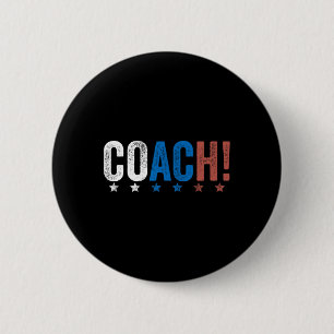 Coach! Harris Walz 2024 Kamala Harris Tim Walz Ele 6 Cm Round Badge