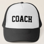 Coach hat for sports teams | customisable colours<br><div class="desc">Coach hat for sports teams | customisable colours. Tennis,  soccer,  track,  basketball,  softball,  baseball,  lacross,  swimming,  gym,  fitness etc. High School and college leagues.</div>