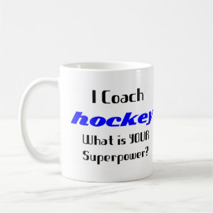 Coach hockey coffee mug