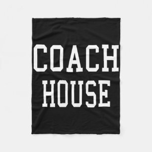 Coach House Custom Footbyll Soccer Bysebyll Team Fleece Blanket
