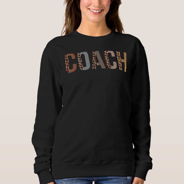 Coach Leopard Appreciation  Apparel For Women For  Sweatshirt (Front)