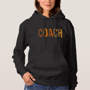 Coach leopard Squad Cute Fall Autumn Lovers Thanks Hoodie
