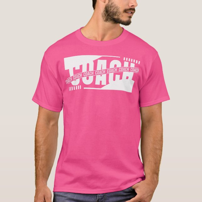 Coach  Letter  Sport Wear T-Shirt (Front)