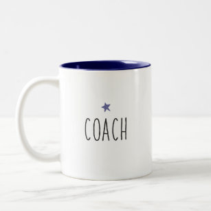 Coach   Modern Coach Custom Star Colour Two-Tone Coffee Mug