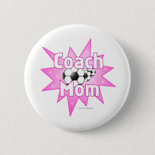 Coach Mum 6 Cm Round Badge