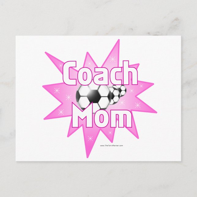Coach Mum Postcard (Front)