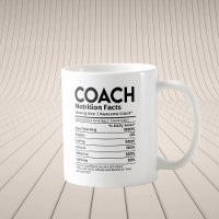 Coach Nutritional Label Thank You Gift