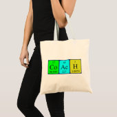 Coach periodic table name tote bag (Front (Product))
