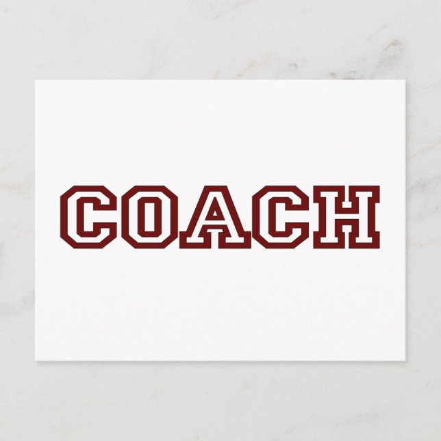 Coach Postcard (Front)