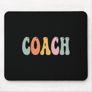 Coach Retro Groovy Vintage Women Happy First Day O Mouse Mat