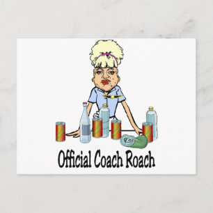 Coach Roach Postcard