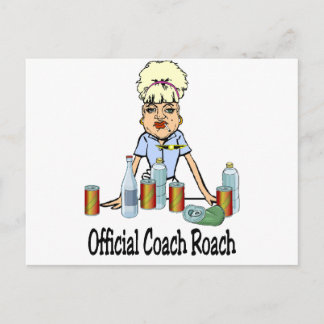 Coach Roach Postcard