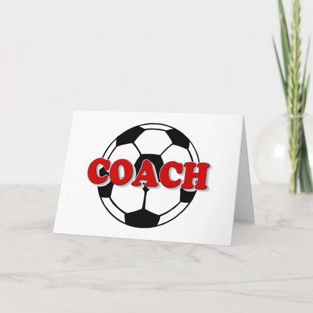 Coach (Soccer Ball) Card (Front)