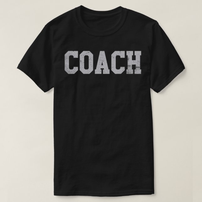 Coach Sports Coaches Thank You Gift  T-Shirt (Design Front)