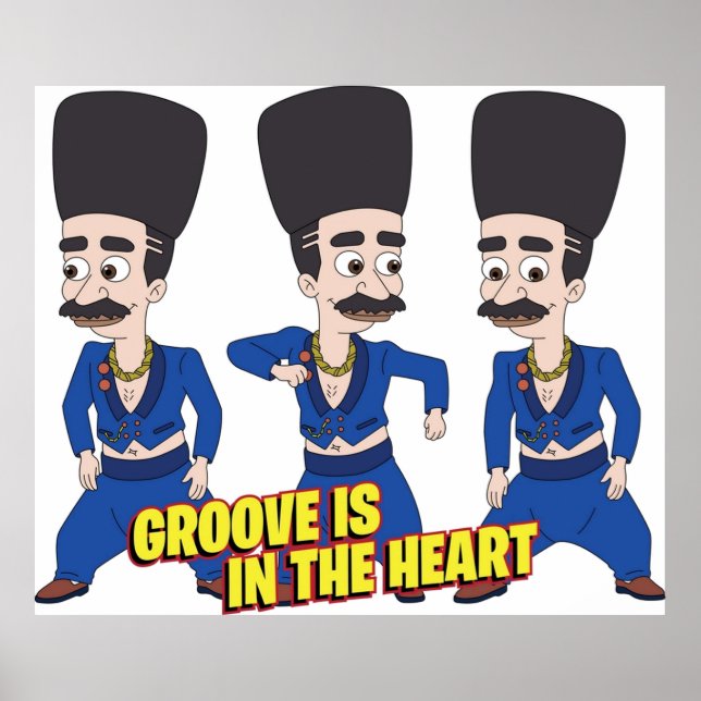 Coach Steve  Big Mouth Poster (Front)