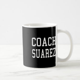 Coach Suarez Custom Footbyll Soccer Bysebyll Team Coffee Mug