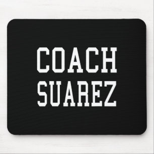 Coach Suarez Custom Footbyll Soccer Bysebyll Team Mouse Mat