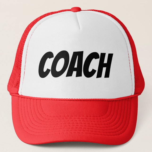 COACH  TRUCKER HAT (Front)