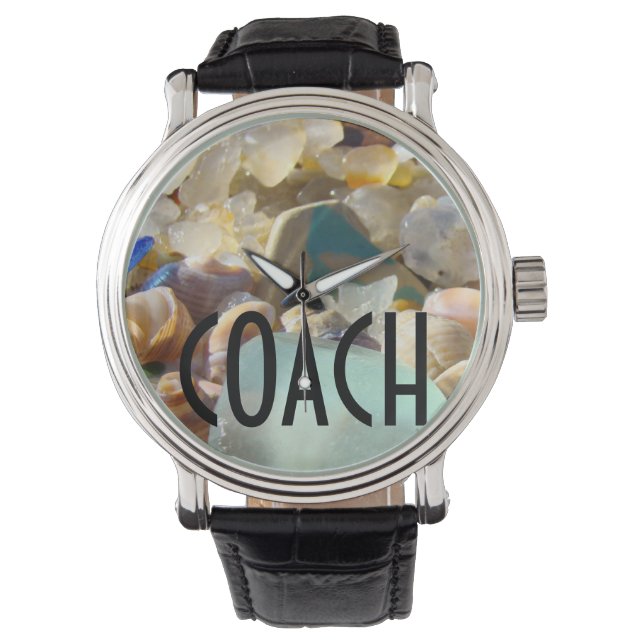 COACH watches Thank You Personalise Seaglass (Front)