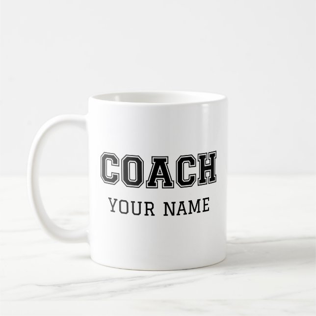 Coach Your Name Coffee Mug (Left)