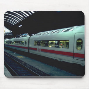 Coaches of inter-city express (I.C.E.), Germany Mouse Mat
